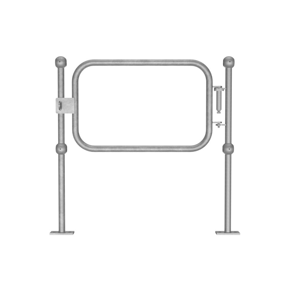 Galv 42.4mm R/H Self-Closing GateHeight 1100mm x 1070mm Post Centres