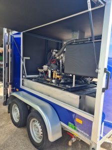 Service of DiBO JMB -C+ 200-18TG K20 T pressure washer trailer