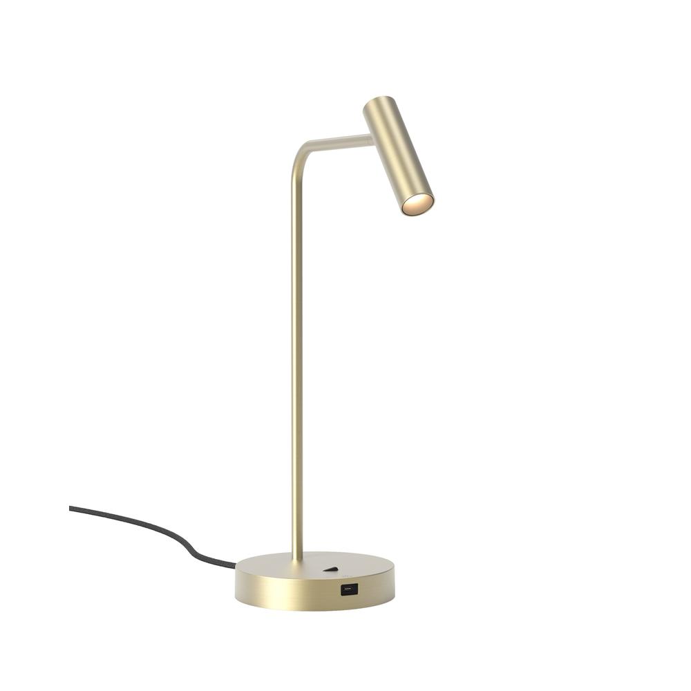 Astro Enna Desk USB C Matt Gold Table Lamp