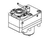 Axial geared-up driven tool H&#61;60mm