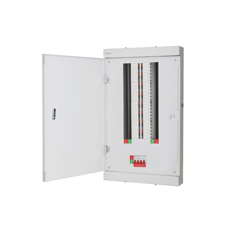 FuseBox 125A TPN 3 Phase Distribution Board 16 Way