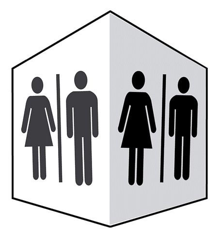 Toilets - Easyfix Projecting Signs