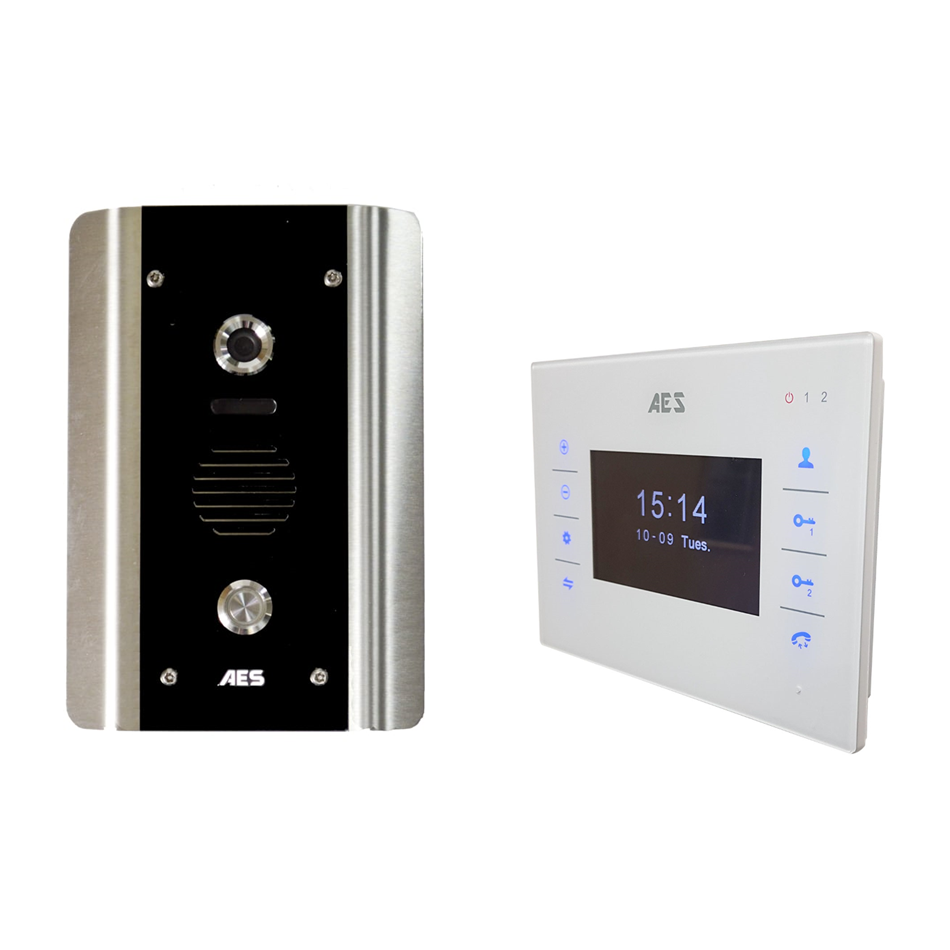 AES Video Wired Intercom System Styluscom&#45;AB