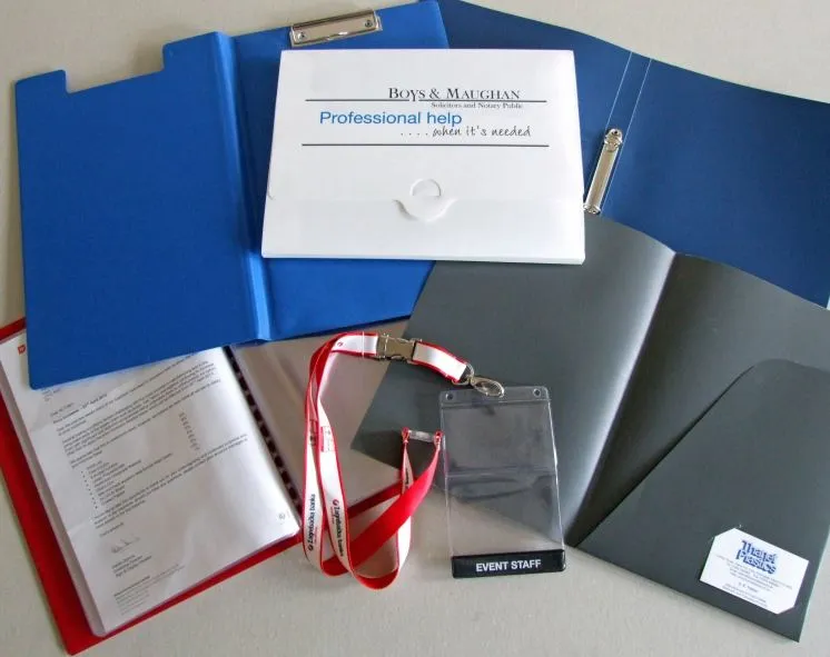 Legal Document Storage Binders