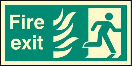 Fire exit - right HTM