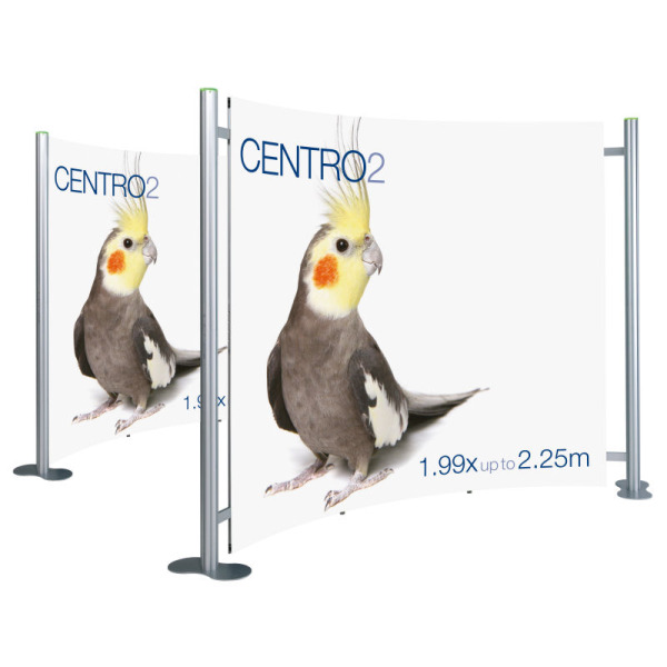 Centro 2 Curved Modular Display System