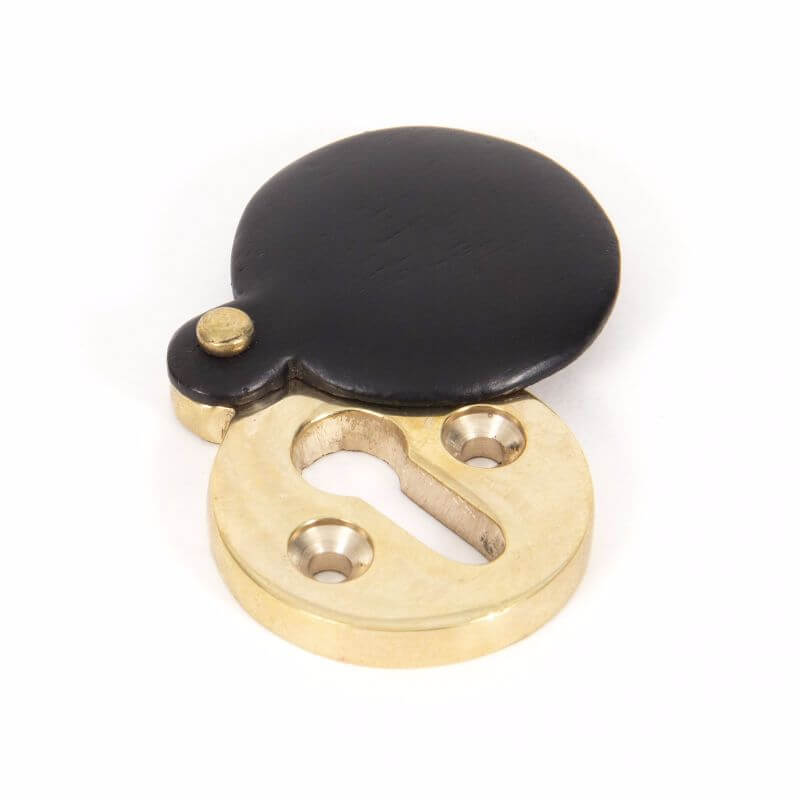 Anvil 83833 Ebony Round Escutcheon