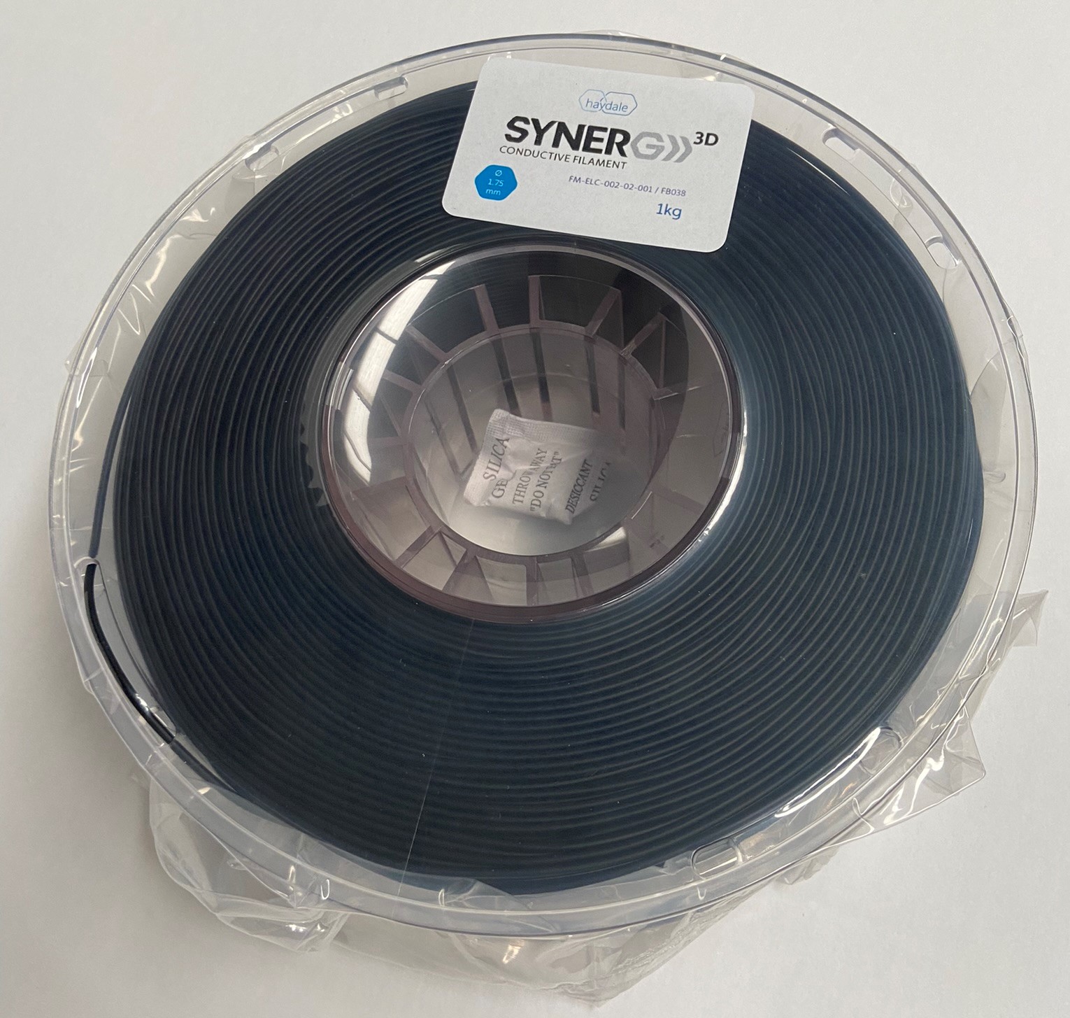 Haydale SynerG 3D Conductive PLA Filament 1.75mm 1KG