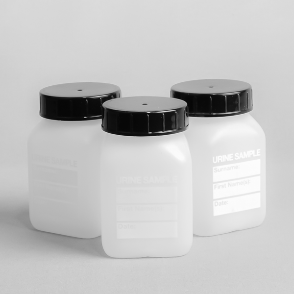 UK Suppliers of Plastic Urine Sample Container HDPE 