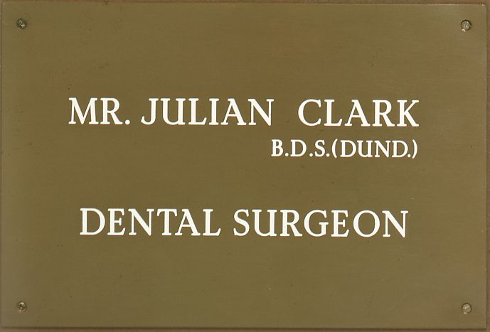 Custom Brass Door Nameplates