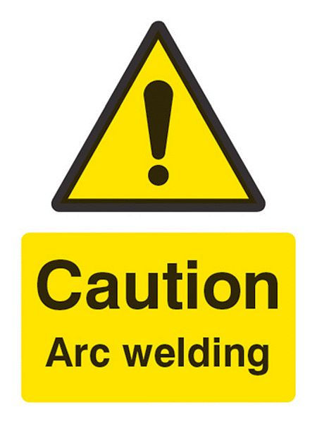 Caution arc welding