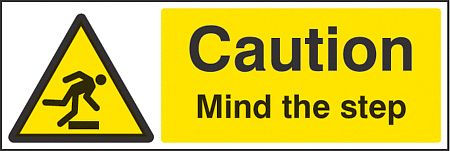 Caution mind the step