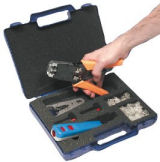 Other TOOL-K-PRO-RJ45 Professional Crimping, Stripping & Punching Kit