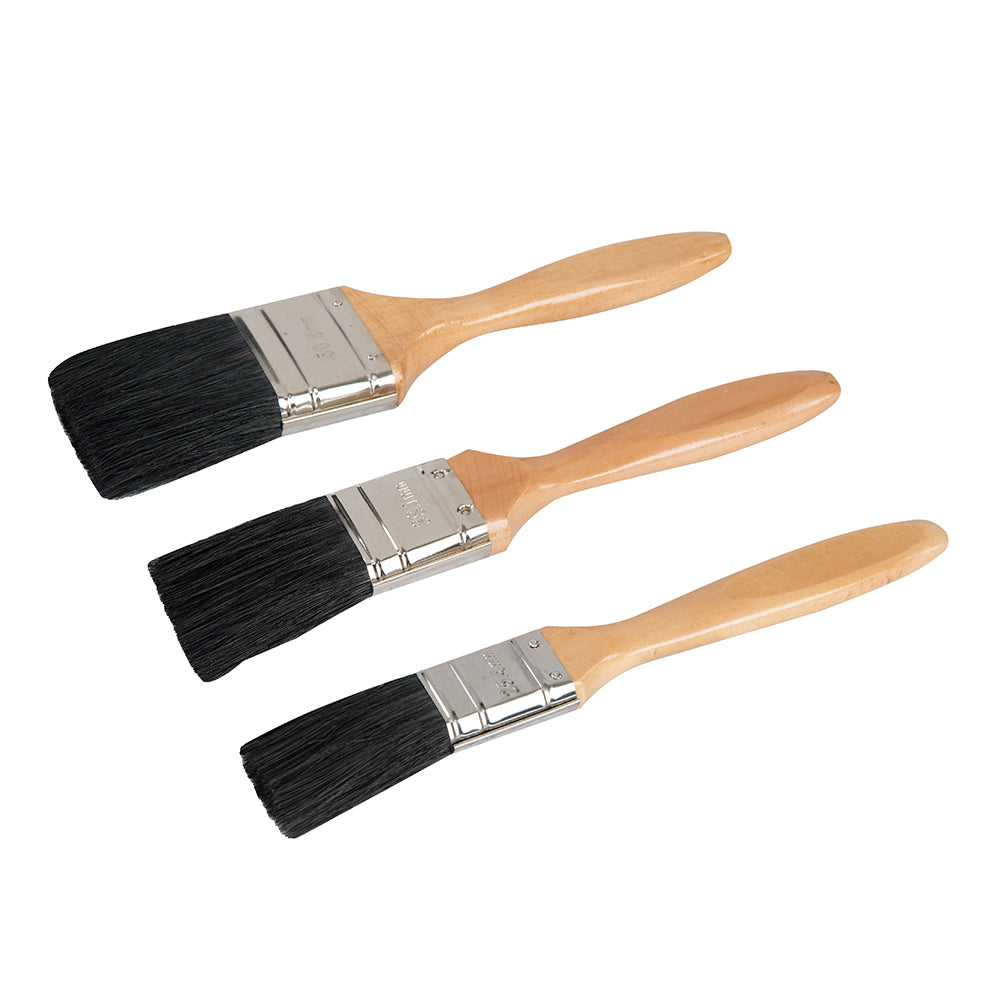 Silverline 868557 Mixed Bristle Brush Set 3pce