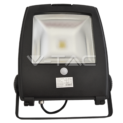 50W LED Floodlight V-TAC Sensor - Graphite body-Lamp White
[VT-5332]