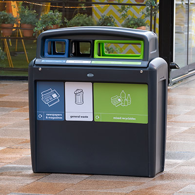 Nexus� Evolution City Recycling Bins