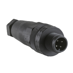 XZCC12MDP40B male, M12, 4-pin, straight connector - cable gland Pg 7