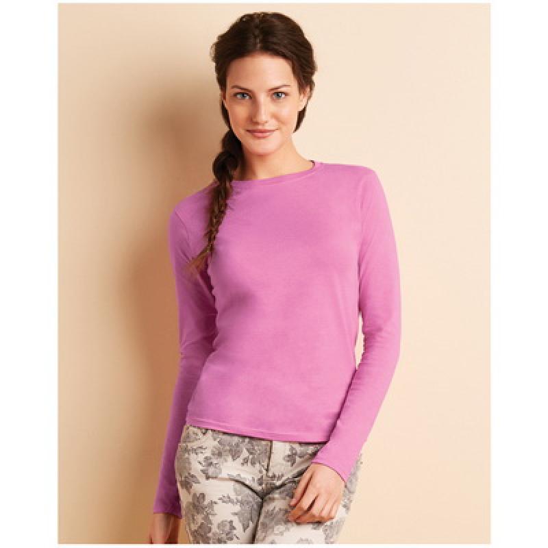 Gildan Ladies Soft Style Long Sleeve T Shirt