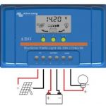 10A LED display charge controller + all cables