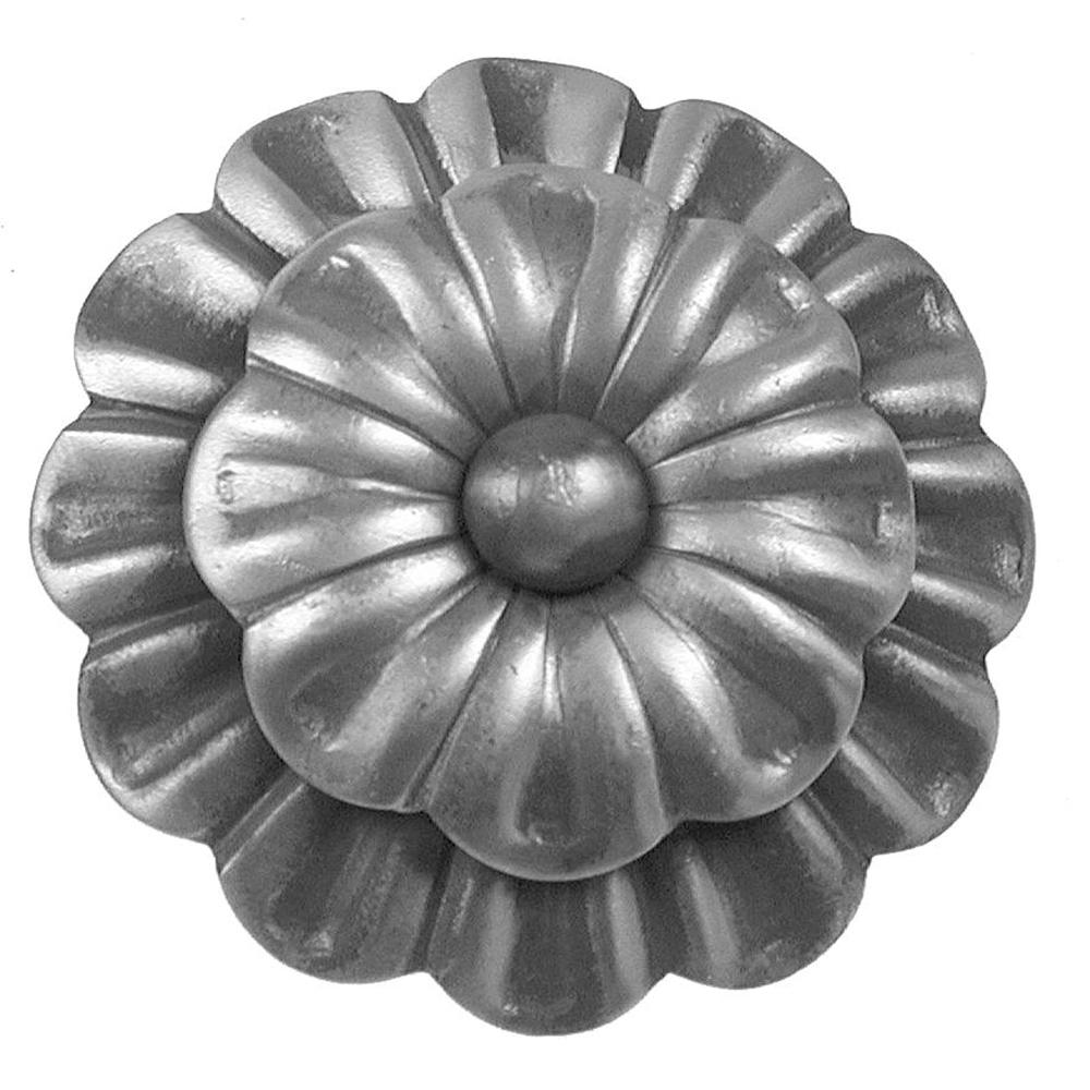 Stamped Rosette w/ Rivet -95mm Dia