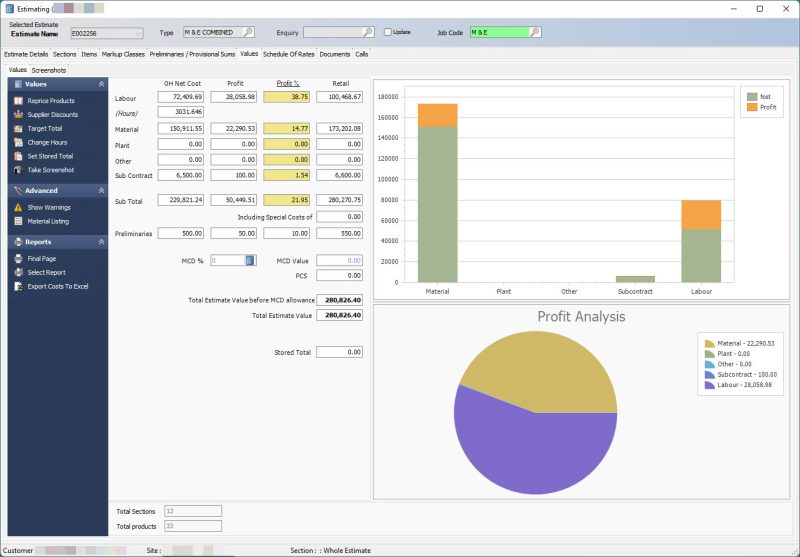 Sec Estimating Databases 