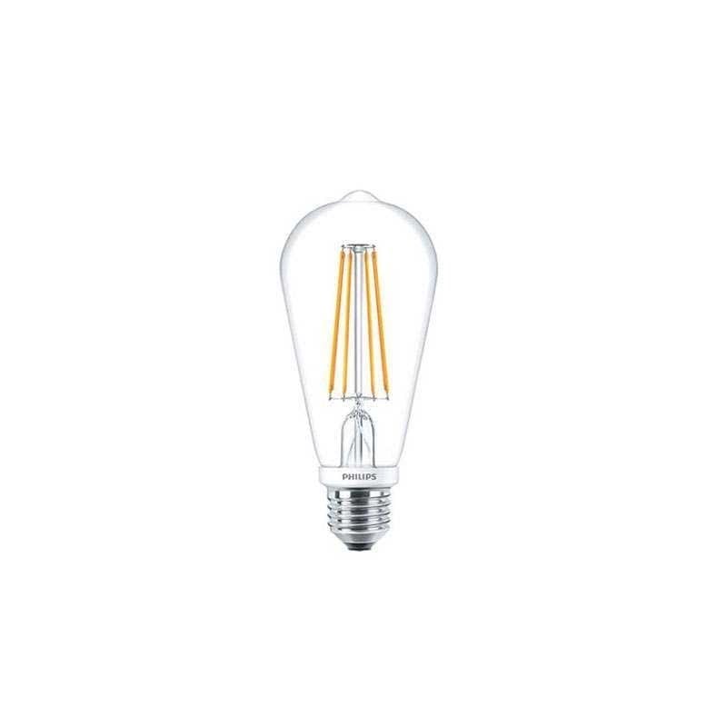 Philips Clear Teardrop LED Lamp 7W Dimmable 