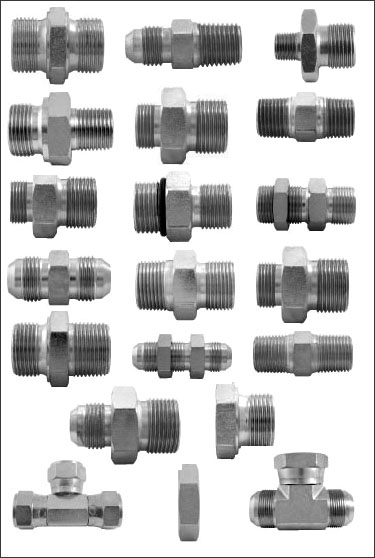 BSP Hydraulic Adaptors For Pipe Connections