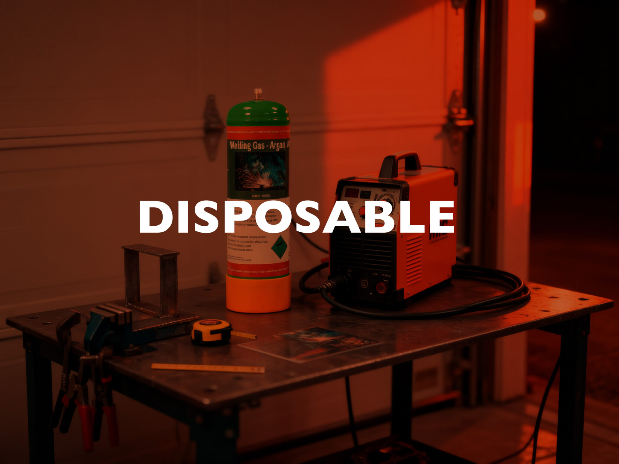 MIG Welding Gas – Disposable Cylinders