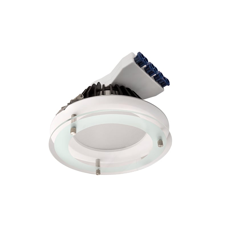 Ovia Dimmable 190mm LED Downlight With CCT Switch 30W