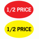 Retail Labels For Product Promotion And Clearance