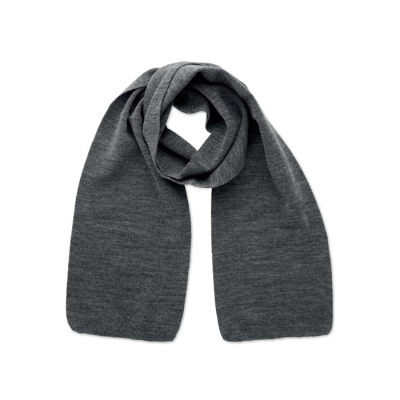 SCARF in RPET Polyester in Black.