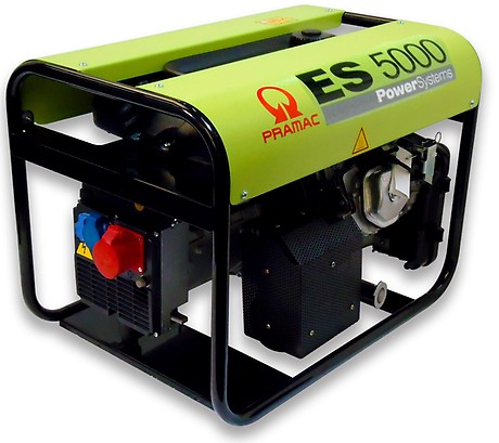 Pramac ES5000 400v 3-Phase Petrol Generator 400/230V