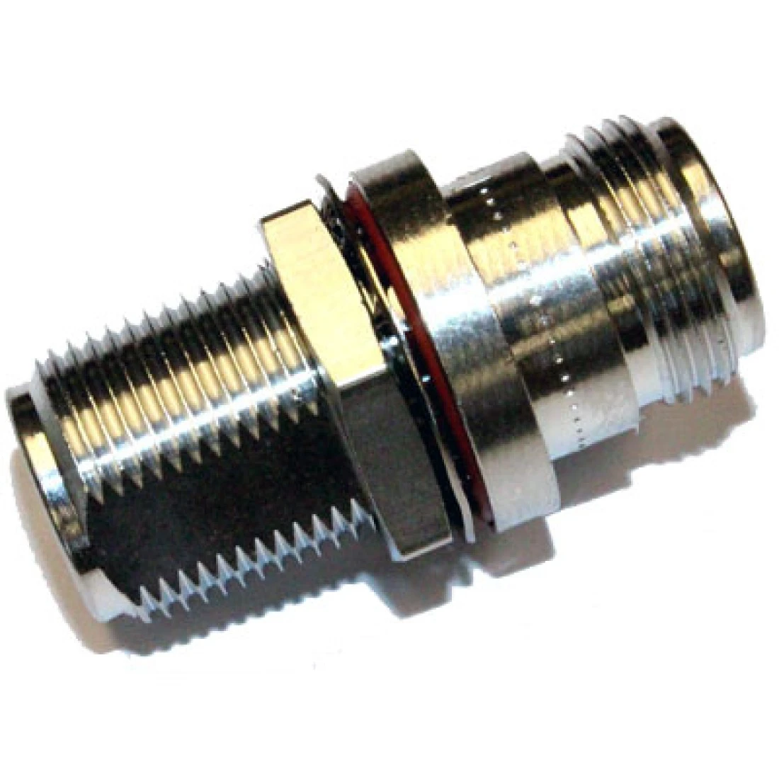 Telegartner J01024A0006 (100024111) Straight 50 ohm coupler RF Bulkhead Adapter N Socket to Socket 0 to 11GHz,