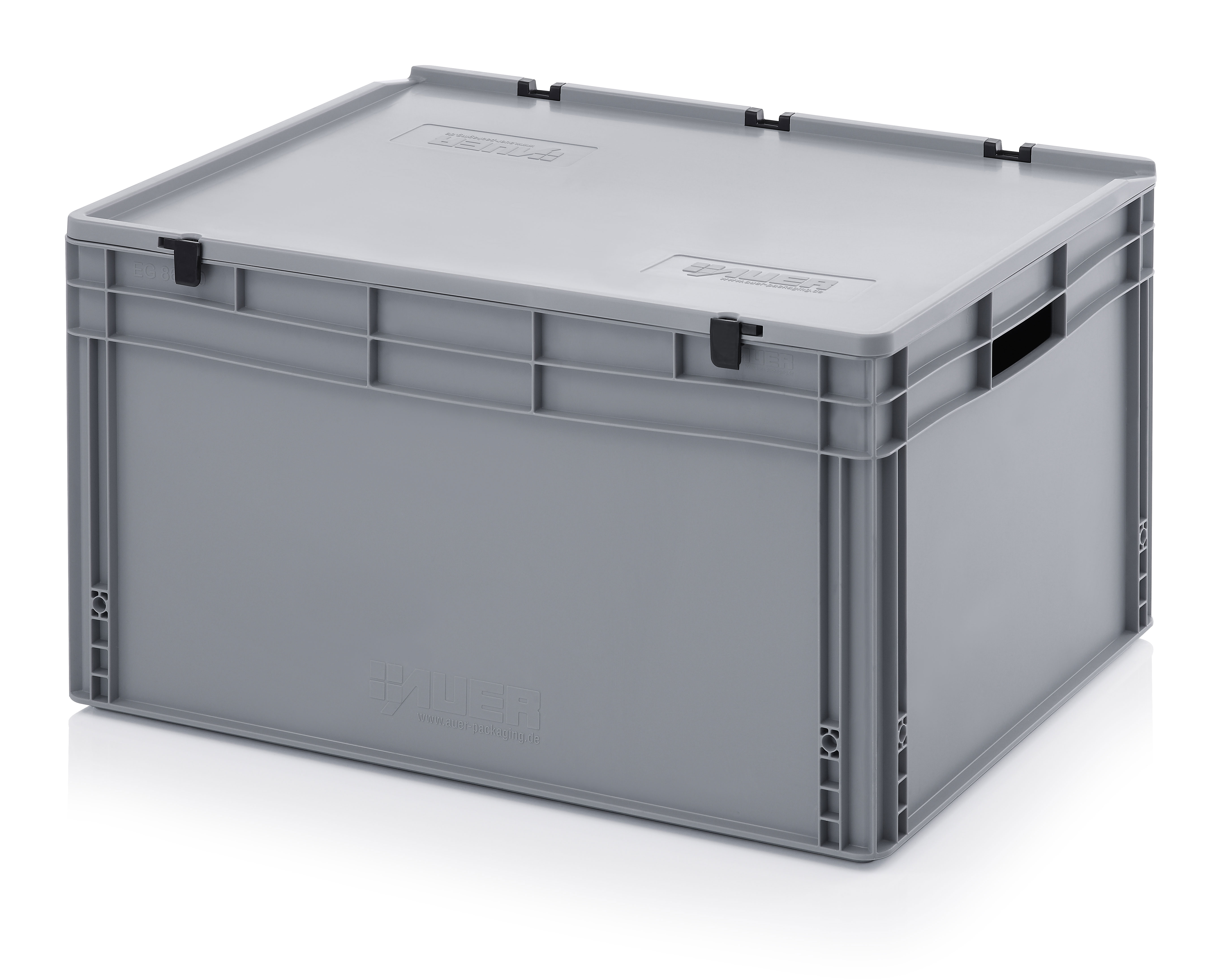 172 Litre Lidded European Standard Plastic Container