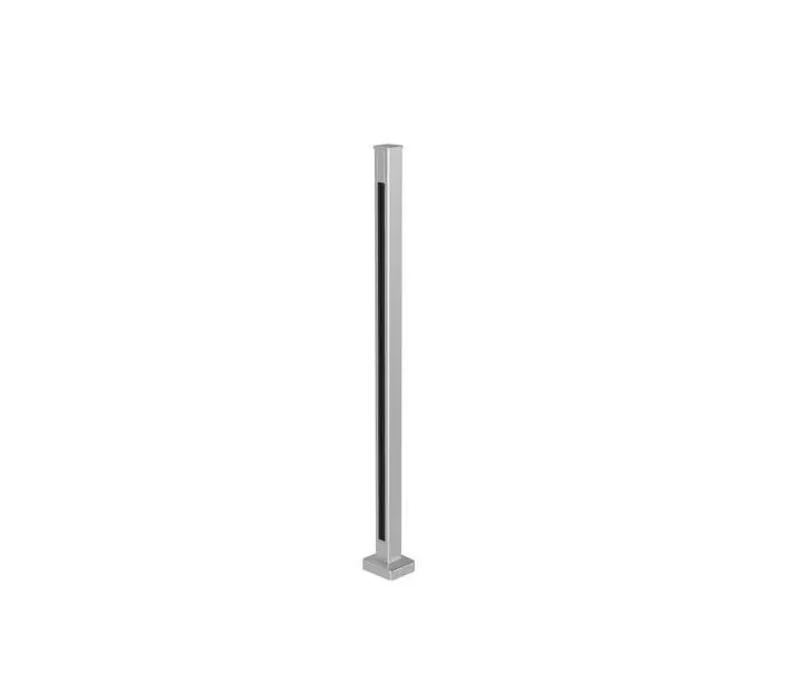 Smooth Ar Top Mount Balustrade Mid Post (10 - 10.8mm Glass)