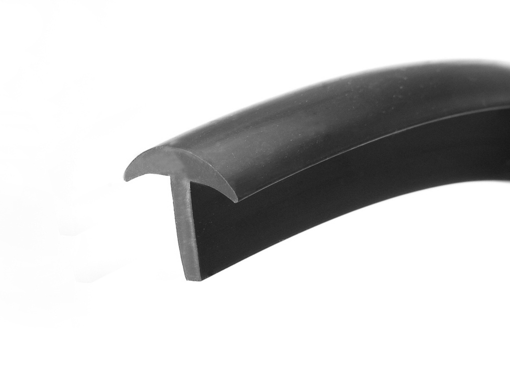 T Shaped Rubber Seal - 17.3mm x 17mm x 3mm Wall Thickness
