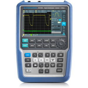 Rohde & Schwarz RTH1012MSO Handheld Oscilloscope Pkg, 2 CH, RTH-B221 100 MHz, RTH-B1 MSO 250 MHz, RTH1000 Series