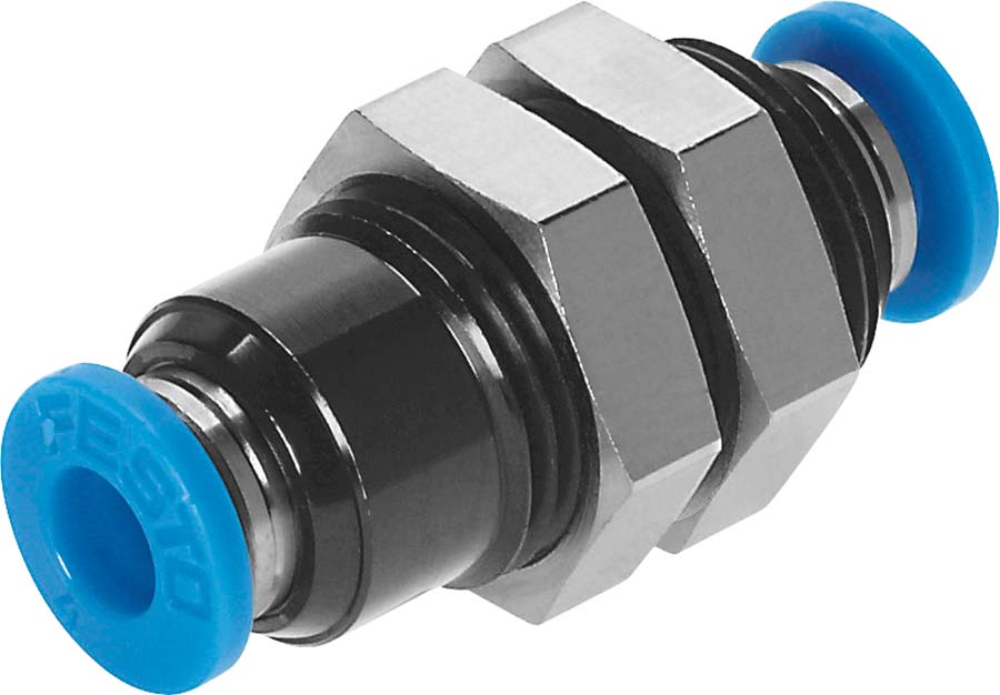 FESTO QSS Bulkhead Connector Sold in Qtys of 10