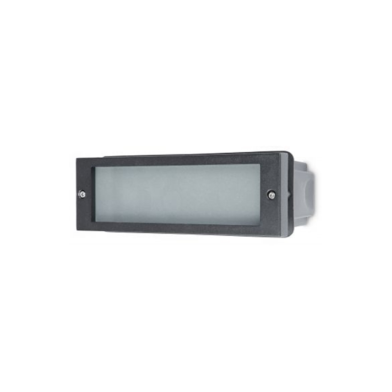 Kosnic Epping 12W 63 Degree Beam Angle Standard LED Brick Light Grey