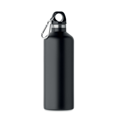 DOUBLE WALL BOTTLE 500 ML in Black.