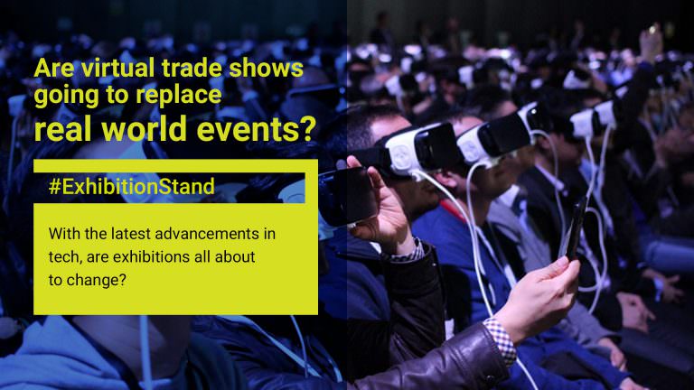 Are virtual trade shows going to replace real world events?