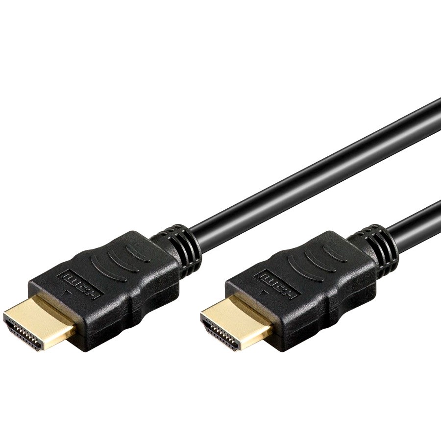 HDMI Lead 4K 30Hz 10.2Gbps Ethernet Gold Plated Black (L)10Mtr