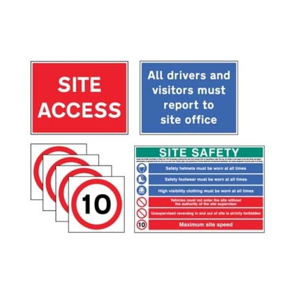 Safety Signs - Starter Pack 5