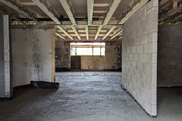 Installing Dry Underfloor Heating Under Tile Floors North Wales