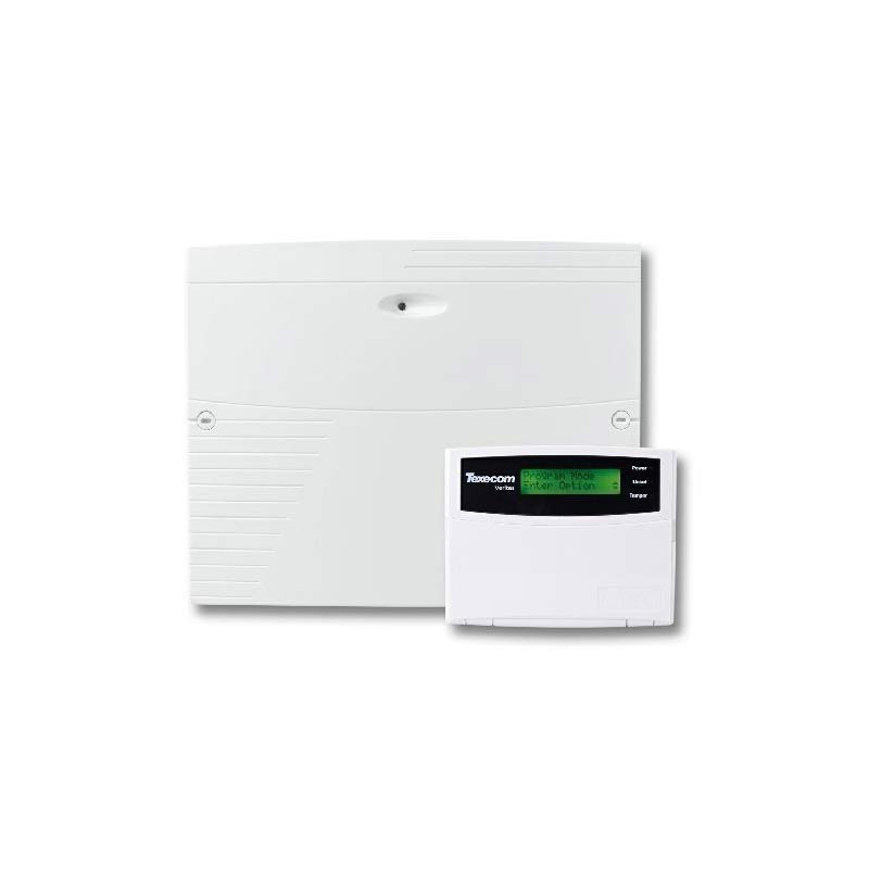 Texecom Veritas Excel Burglar Alarm Panel & LCD RKP