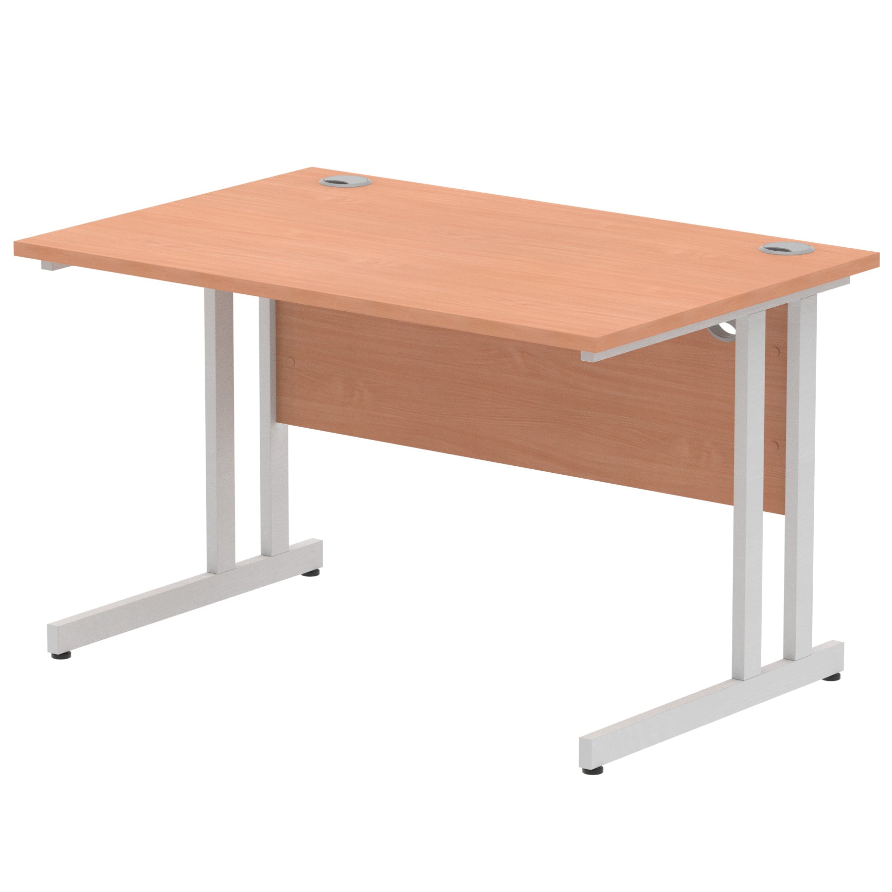 Specialising In Impulse Straight Desk Cantilever Leg - 1200mm - Multiple Colour Options UK