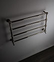 Nickel Ball Jointed Multi Rail Towel Warmer (10NK)