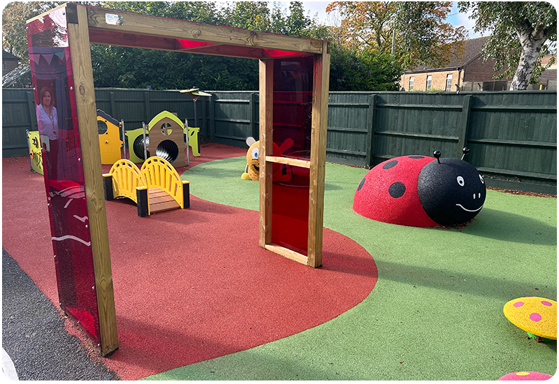 Educational Nursery Play Equipment at its best at RAF Shawbury