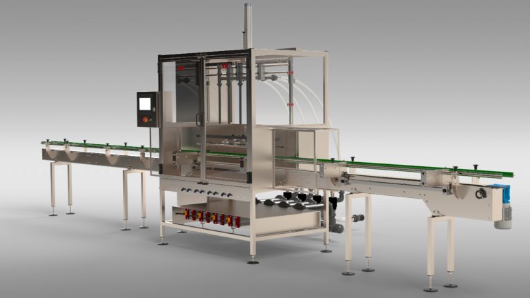 Mobile Semi-Automatic Filling Machines For Hazardous Liquid Packaging