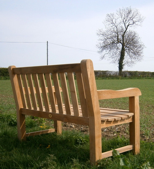 Suppliers of Southwold 4ft Teak Deluxe Bench UK